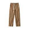 Calça Cargo Personalizada para Homens 2024 Nova Primavera Esportiva e Lazer Solta Reta Resistente ao Desgaste Estilo Japonês Marca Tendência Calça Cáqui