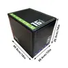 Caja de Salto de Entrenamiento Tres en Uno Equipo Suave para Adultos y Niños, Equipo de Gimnasio para Entrenamiento Físico, Salto y Potencia Explosiva