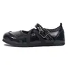 Zapatos Mary Jane de encaje con lazo para niñas, nueva colección primavera/verano 2026, suela suave, antideslizantes, elegantes zapatos de princesa para bebés