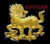 Yiwu Gold Ray color dorado chapado DIY base pieza de flor horquilla hecha a mano corona de fénix material hecho a mano adorno para el cabello hanfu B1355