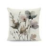 Funda de Almohada Estampado Floral de Arte Retro Transfronterizo Árbol Abstracto Colorido Hogar Sala de Estar Sofá Funda de Cojín Decorativa