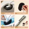 Nuevo Modelo Escobilla para Inodoro con Base, Escobilla para Limpiar Inodoro Montada en la Pared, Herramienta de Limpieza para Baño del Hogar