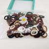Diadema para el cabello de niños Banda de goma Lazo para el cabello femenino niña bebé no daña el cabello Tocado Cuerda para el cabello Cuerda para el cabello de niña Anillo de toalla Accesorios para el cabello