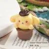 Acessórios de Resina DIY Desenho Animado Tridimensional Pequeno Europeu Vaso de Flor Grampo de Cabelo Capa de Celular Corrente de Sapato Pingente Chaveiro Acessórios