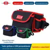 Atacado de Fábrica Pano Oxford Montado na Cintura Bolsa para Furadeira Elétrica Bolsa de Cintura para Ferramentas de Furadeira Manual Bolsa de Cintura para Ferramentas de Hardware Espessada