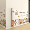 [90cm de Ancho] Papel Tapiz de Dibujos Animados Autoadhesivo Impermeable Moderno Sala de Estar Habitación Rodapié de Pared Pegatina de Renovación Revestimiento de Pared para el Hogar