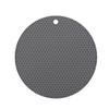 Tapete de Silicona Panal Aislamiento Tapete Mesa de Comedor Cazuela Redondo Individual Resistente a Altas Temperaturas Tapete para Tazón Grande Anti-Posavasos