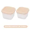 Caja de Conservación por Congelación de Alimentos Transfronteriza, Lonchera de Vajilla para el Hogar, Caja de Bandeja de Hielo Impermeable Sellada de Silicona, Apta para Microondas