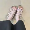 Sandálias Plataforma Birkenstock Femininas 2026 Estilo Novo Tendência com Saia Moda Casual Bico Aberto Praia Sandálias Romanas
