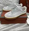 Lp Zapatos Blancos Zapatos de Hombre Zapatillas Deportivas Casuales Zapatos de Entrenamiento Moral Lp Zapatos de Cuero Planos Suela de Goma Cruda Planos para Mujer