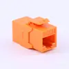 Módulo Passa-Fio para Cabo de Rede RJ45 Cat5E Painel de Rede de Computador Sem Fiação Blindado