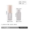 Em estoque Material de envoltório de esmalte labial curto redondo Tubo transparente Brilho labial corporal Tubo de mel labial Tubo de óleo labial Tubo de escova grande Tubo de líquido de reparo