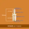 Adaptador de Torre Resistente a Altas Temperaturas Interface de Conversão de Tamanho Pequeno Conexões para Tubos de Água e Gás Tubo Flexível de Plástico Conector Reto Redutor de PP