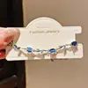 Enredadera de Gemas de Colores~Pulsera Ovalada de Circonita Dopamina, Pulsera de Nicho de Lujo Ligero, Joyería de Mano de Alta Gama Personalizada para Mujeres