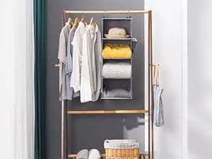 hanging closet organizer