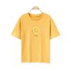 Camiseta de Verano Coreana de Manga Corta con Estampado de Frutas de Colores Candy de Cangrejo de Cinco Colores, Top Holgado para Estudiantes Mujeres, Ropa para Mujer