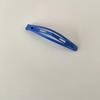 Flequillo de horquilla azul Klein, pinza de maquillaje para cabello roto, clip de palabra de celebridad de Internet esmerilado, pinza de pico de pato, pinza lateral de horquilla para mujer