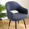 Capa de cadeira capa de cadeira nórdica capa de cadeira de convidado elástica decoração de mesa pequena cadeira loja de chá com leite café pode ser dropshipping