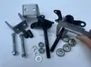 Kart de Perfil de Alumínio Pequeno de Quatro Rodas Peças de Buggy de Praia Eixo Kingpin Eixo de Direção Dianteiro Diâmetro 12mm/10mm