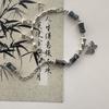 Diseño de Nicho Ins Estilo Mori Mariposa Fluttering Hada Pulsera de Cuentas Nuevo Estilo Chino Sección de Mariposa Pulsera de Cascabeles Mejor Amiga