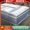 Congelador Comercial de Supermercado, Congelador Refrigerado, Balcão de Exposição Horizontal de Grande Capacidade para Conservação de Alimentos Frescos, Balcão Ilha, Refrigerador de Congelamento Rápido, Cuidadosamente Selecionado