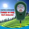 Detector de suelo tres en uno, fertilidad, humedad, pH, comprobador de pH, medidor de fertilidad del suelo.