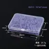 100 Peças 3.0 Mini pequeno anel de lixa terno de nail art com anel de lixa Haste uso removedor de pele morta terno de nail art