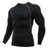 Traje de Fitness Bodysuit para Hombre Alta Elasticidad Ropa de Fitness Ropa Deportiva para Correr Secado Rápido Conjunto de Cinco Piezas para Entrenamiento