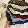Outono e inverno dopamina 9 cores de gola média de manga comprida camisa de fundo outono e inverno feminino emagrecimento versátil simples de alta elasticidade interna de manga comprida T-shirt