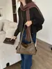 Bolsa de Axila Boston Feminina 2026 Nova Outono/Inverno Versátil Bolsa de Ombro Único Transversal Nicho Casual Almofada Bolsa Feminina