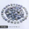 Mosaico 1cm Fio de Ouro Vidro Artesanal Material DIY Colagem Granular Derretimento a Quente Fio de Ouro por Toda Parte Areia de Quartzo Cristal