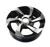 FUENTE suministro directo de fábrica 12X4.5 remolque plano para scooter coche de batería coche turístico cubo de rueda de aleación de aluminio