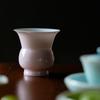 Jarra de Agua de Porcelana Jade de Esmalte Monocromático de Alta Temperatura para Uso Doméstico, Juego de Té Kung Fu, Tarro para Residuos de Té, Accesorios para Ceremonia del Té