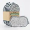 Esponja de Lavar Platos de Seda Plateada Transfronteriza, Limpiador Multifuncional de Doble Efecto, Paño de Cocina Absorbente de Doble Cara, Estropajo para Eliminar Manchas de Grasa, Paño de Limpieza