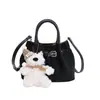 Bolso de Mano Pequeño Lindo, Sencillo y de Moda para Mujer, Nuevo Bolso Cubo Versátil de Nicho, Bolso de Hombro Único Cruzado, Alta Calidad