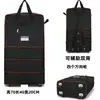 Bolsa de Viaje Plegable Maleta Rueda Universal Caja de Almacenamiento Gran Capacidad Bolsa de Viaje Telescópica para Envío Aéreo al Extranjero 158