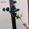 7 Peonías Exquisitas, Flores Artificiales, Ramos de Boda, Arte Floral Hecho a Mano de Alta Gama, Muros Florales para Paisajismo de Salones de Boda