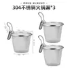 Espumadera para Hot Pot, Cesta Coladora de Acero Inoxidable 304 para Cocinar Fideos, Filtro de Carne, Colador y Recipiente para Flores de Cerebro