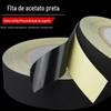 Fita de Ácido Acético Preta Fio da Linha da Tela LCD Chicote Elétrico Automotivo Agrupamento Fixo Isolamento Elétrico Fita Resistente a Altas Temperaturas