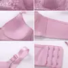 Sujetador de Algodón para Bebé, Algodón Amigable con la Piel, Estilo Nuevo Fino de Algodón Puro para Mujeres de Mediana Edad y Mayores, Sujetador de Masaje para Mamás, Sujetador Inalámbrico Sin Aros