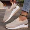 Zapatos de mujer de talla grande para comercio exterior 2024 nuevos punta redonda tacón inclinado moda taladro caliente deportes ocio un pedal zapatos de mujer en stock