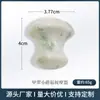 Atacado do Fabricante Rolo Massageador de Cabeça de Cogumelo de Jade Natural Meridian Jade Jadeíta Massageador de Cabeça de Cogumelo de Jade