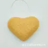 Esponja Limpiadora Facial de Konjac, Esponja Facial de Konjac, Esponja Facial de Material Natural con Forma de Corazón, Esponja Limpiadora, Suministro Exclusivo Transfronterizo, Verde Carbón de Bambú