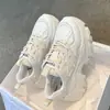 Zapatos Torre Transpirables para Mujer Ins Tendencia 2023 Nuevos Cómodos Casuales Suela Gruesa Tenis de Celebridad de Internet Zapatos para Correr con Plataforma