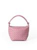 Bolsa de mão casual da moda de design de nicho estilo coreano para mulheres, novo estilo, textura fresca, bolsa de axila tecida à mão