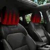 Capa de apoio de cabeça de carro para comércio exterior transfronteiriço, fronha de travesseiro de carro de terror e engraçada, à prova de poeira, altamente respirável, capa de fronha de travesseiro de pescoço de carro personalizada