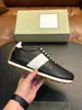 Zapatillas de correr vintage de cuero liso para hombre TF borde de vieira transfronterizo raya blanca horizontal suela gruesa dentada zapatos casuales
