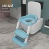 Nova escada para vaso sanitário infantil vaso sanitário anel de penico infantil urinol especial para bebê escada dobrável para bebê degrau para o pé