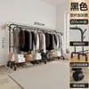 Secador de ropa de pie para secar edredones, tendedero móvil de doble barra, perchero móvil para balcón exterior, venta al por mayor