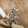 Funda para Teléfono Móvil 17Promax de Pintura al Óleo de Flores de Otoño e Invierno Adecuada para Apple 16Pro Funda Protectora Integral 15Promax/18